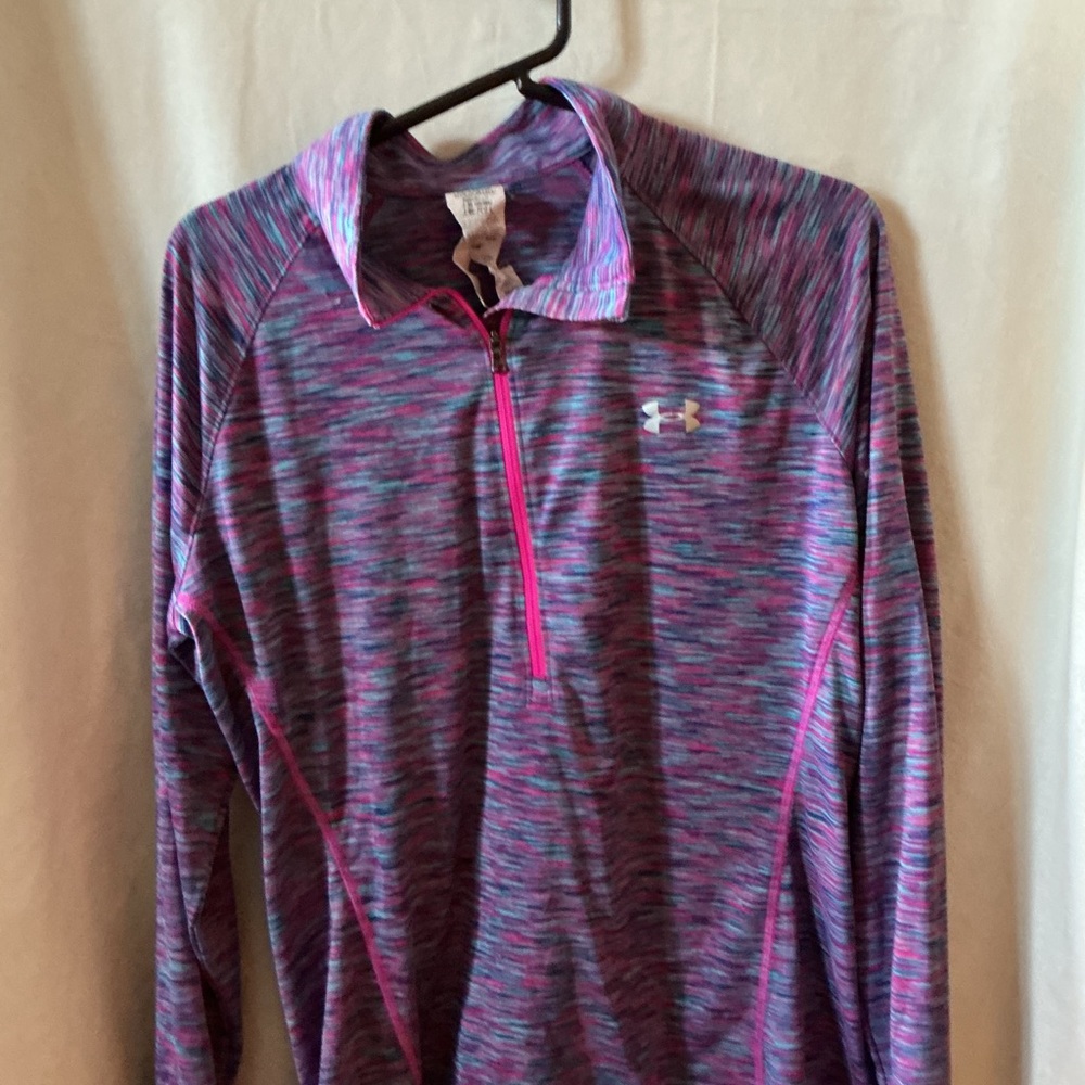Under Armour Multicolor Striped Pullover - image 1